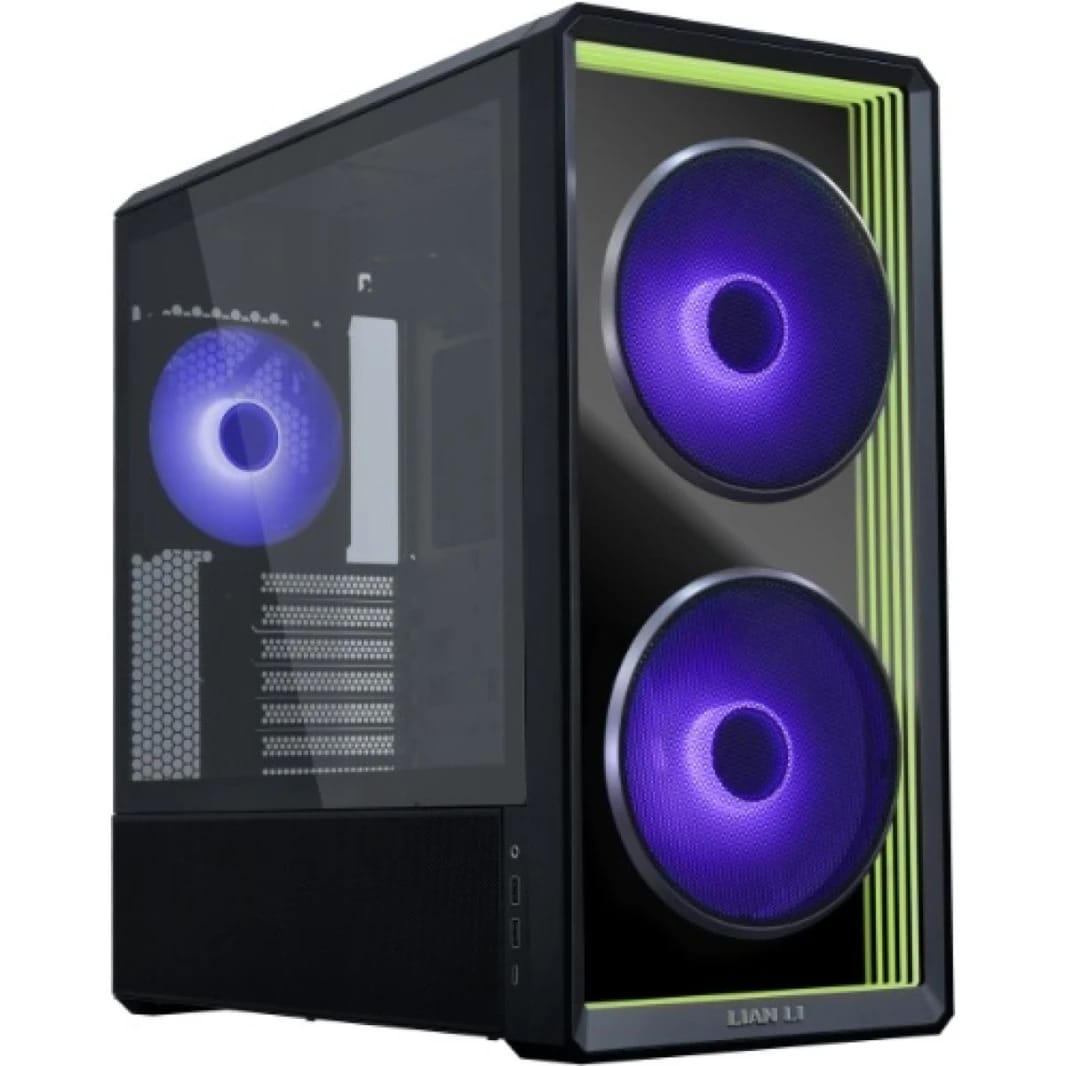 Lian Li LANCOOL 217 صندوق العاب ARGB برج متوسط - أسود