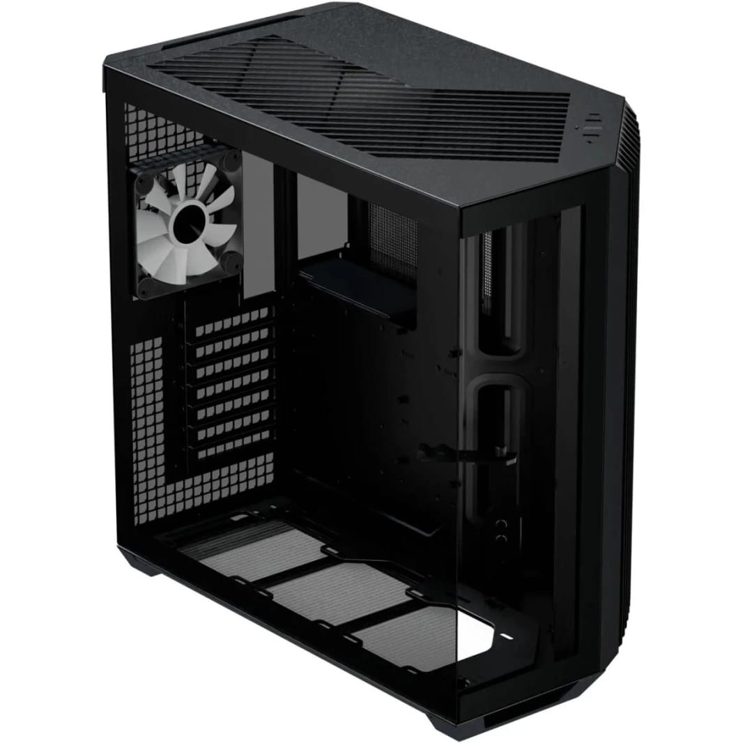 APNX V1 Black Dual Chamber ATX Mid Tower Gaming Case