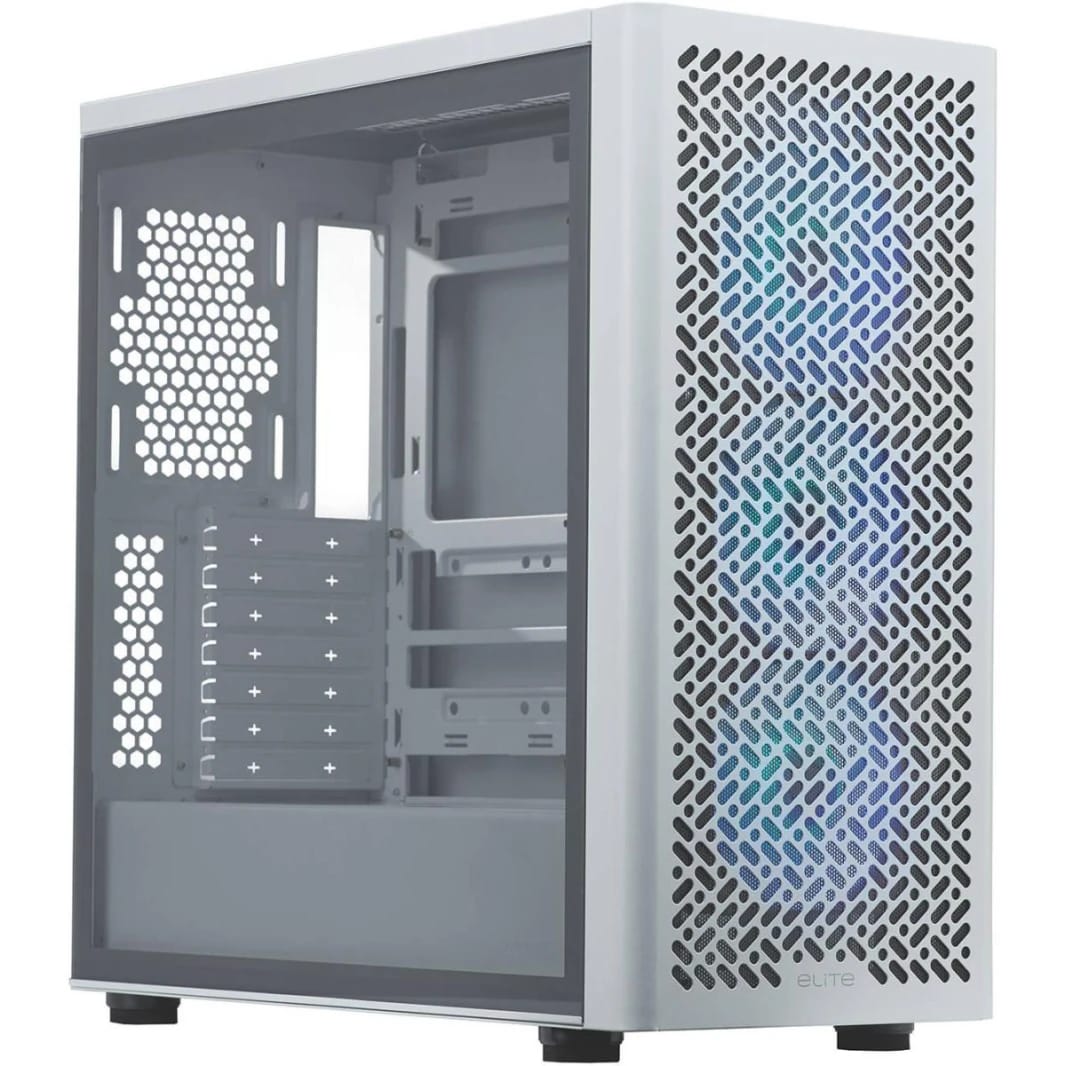 Cooler Master Elite 502 White ARGB Gaming Case