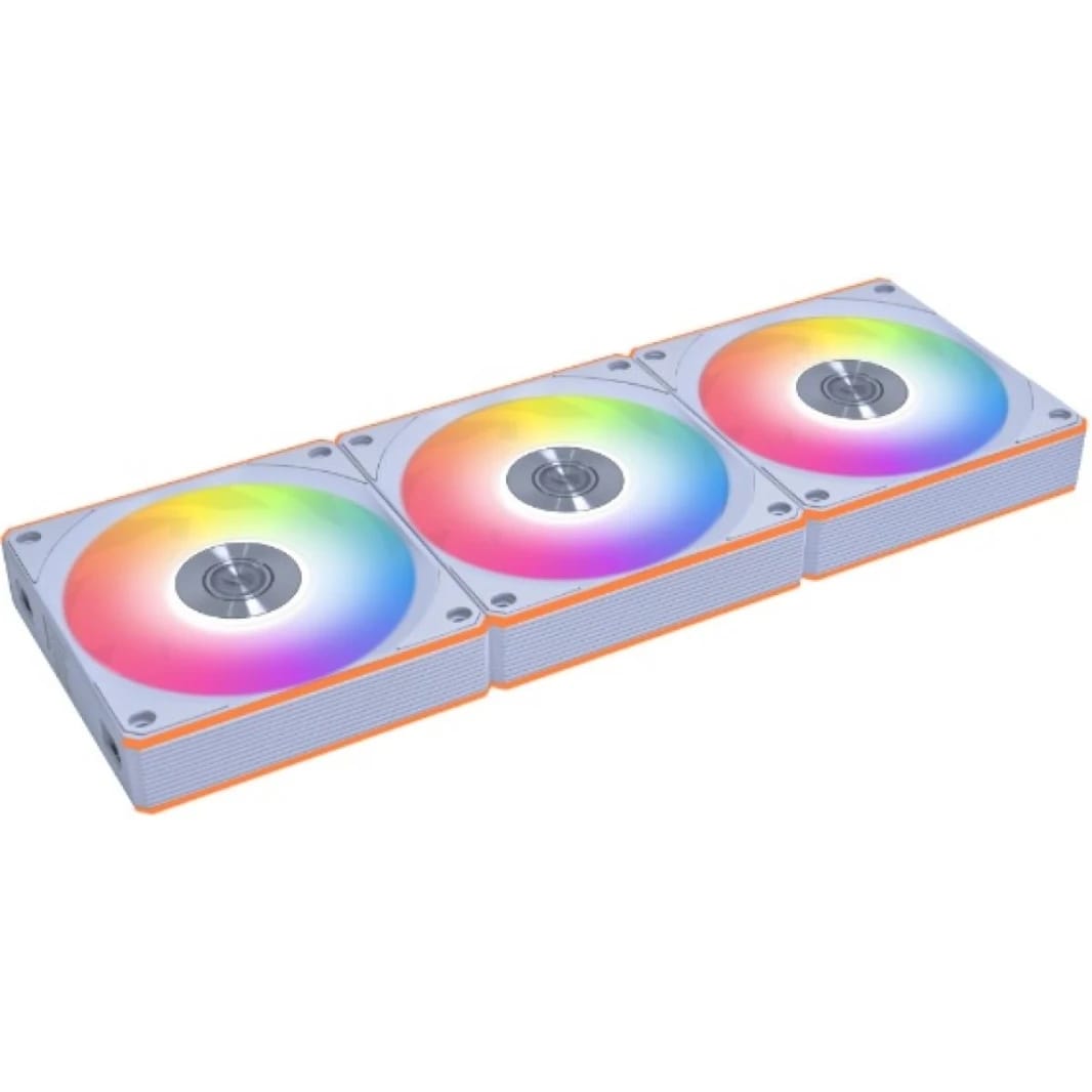 Lian Li UNI Fan CL Wireless 120 - Triple Pack - RGB PC Case Fans - White