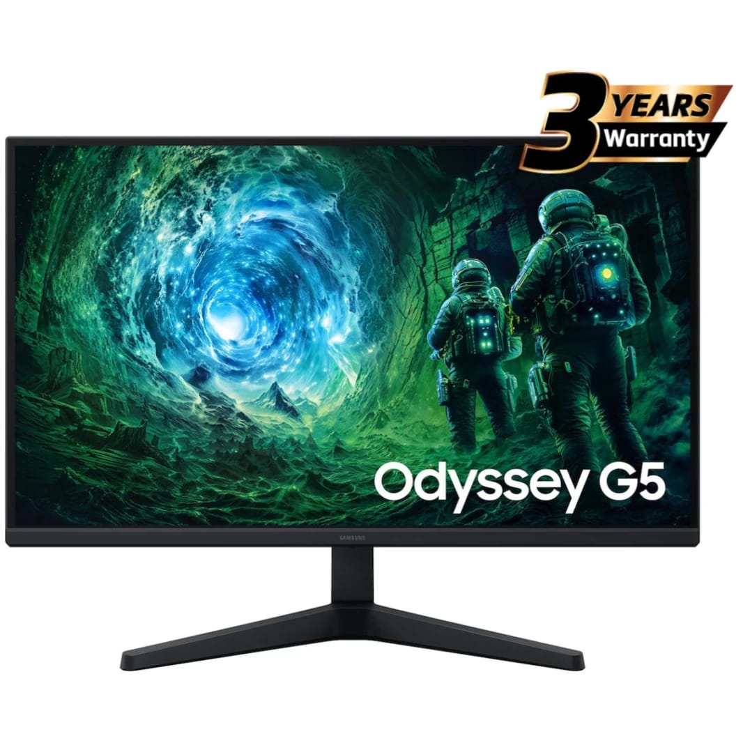 شاشة سامسونج أوديسي G5 (2026) (FG532) مقاس 27 بوصة مسطحة IPS 2K