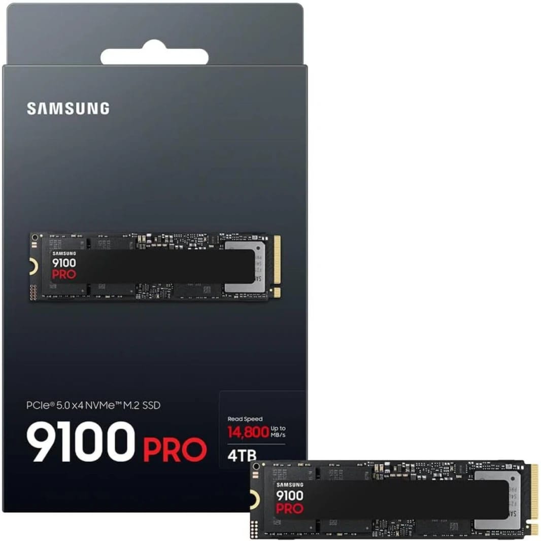 Samsung 9100 PRO 4TB PCIe 5.0 NVMe M.2 SSD