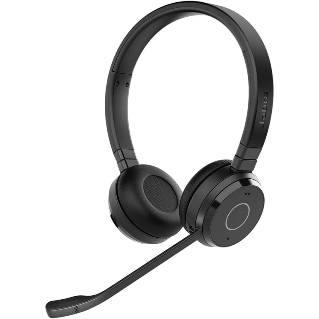 Jabra Evolve 65 TE Wireless Binaural Headphones with Mic