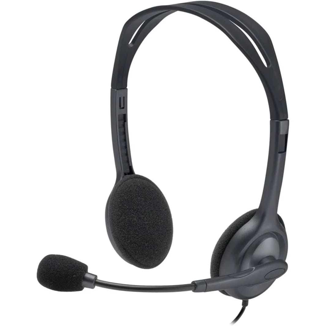 Logitech H111 Wired Headset with Noise-Cancelling Microphone