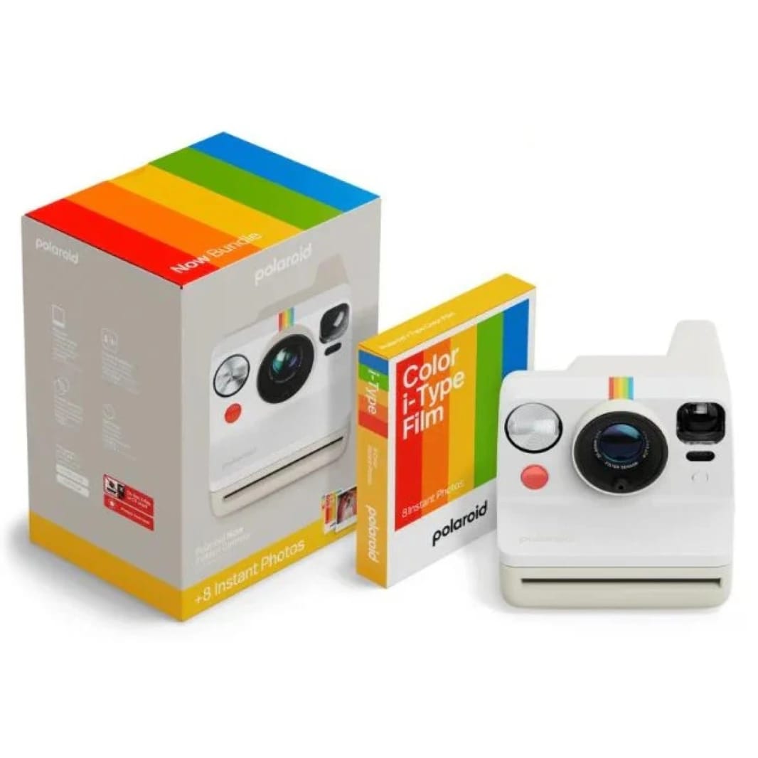 Polaroid Now Generation 2 Starter Set, Iconic Analog Instant Camera