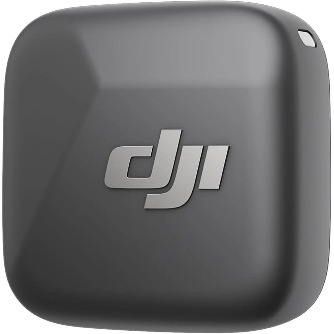 DJI Mic Mini Transmitter (Infinity Black) - Ultralight Wireless Lavalier Mic