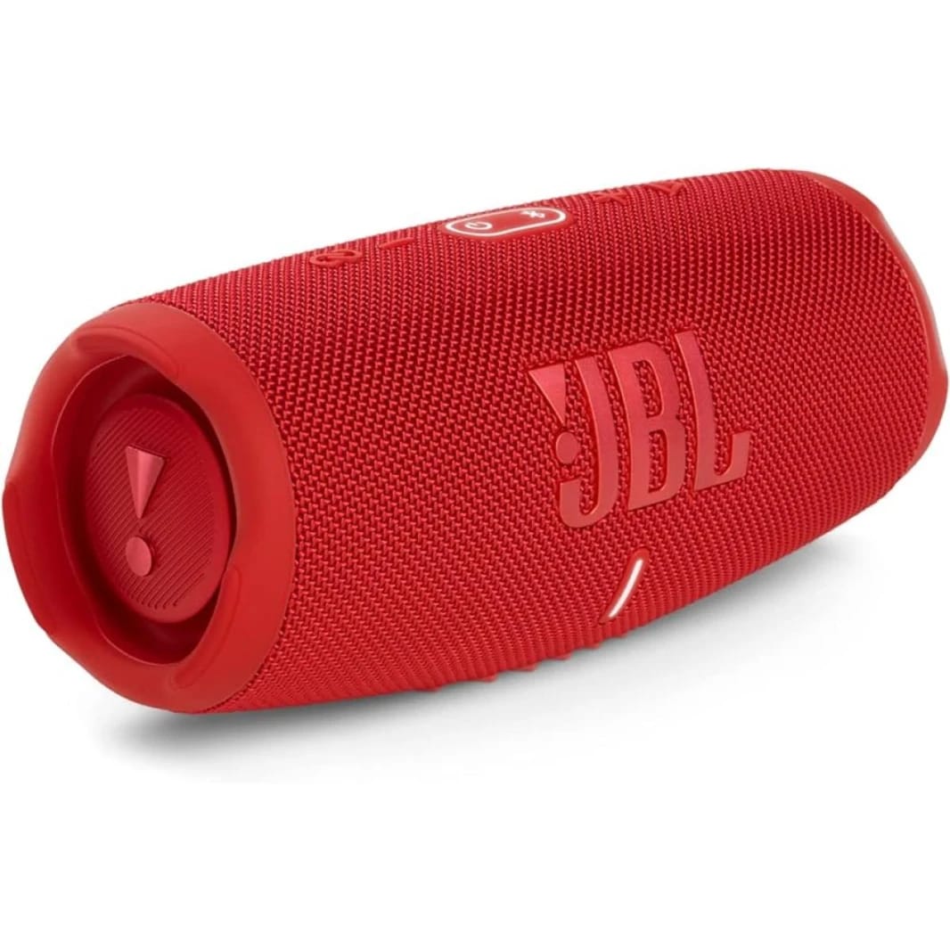 JBL Charge5 Splashproof Portable Bluetooth Speaker - Red