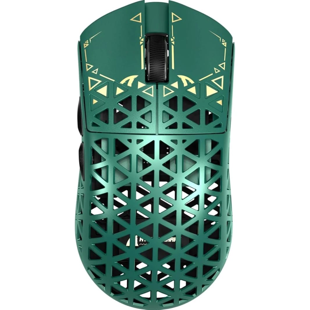 ATTACK SHARK R5Ultra 8K Carbon Fiber Wireless Gaming Mouse with 42000 DPI -39g Ultra-Lightweight-Green