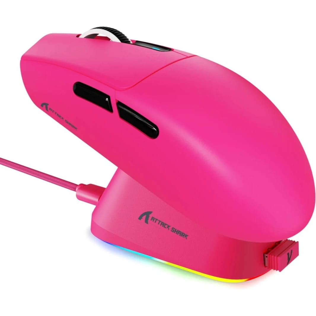 ATTACK SHARK G3PRO Wireless Gaming Mouse with RGB Charging Dock