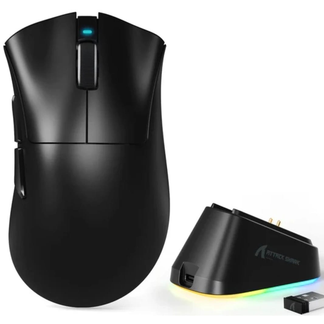ATTACK SHARK V3 Pro Ultra-Light Wireless Gaming Mouse