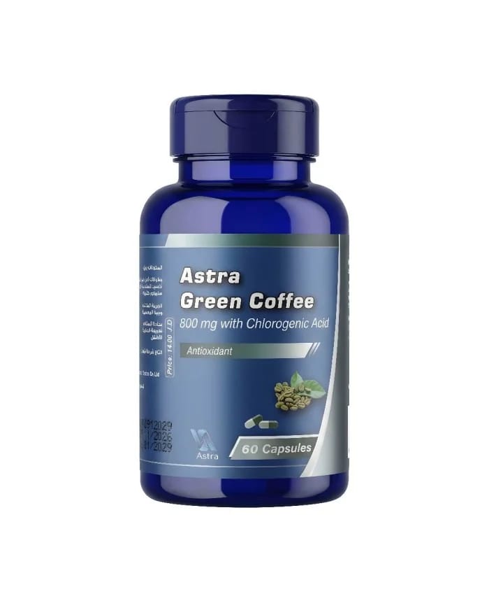 Green Coffee 800mg 60 Capsules by Astra