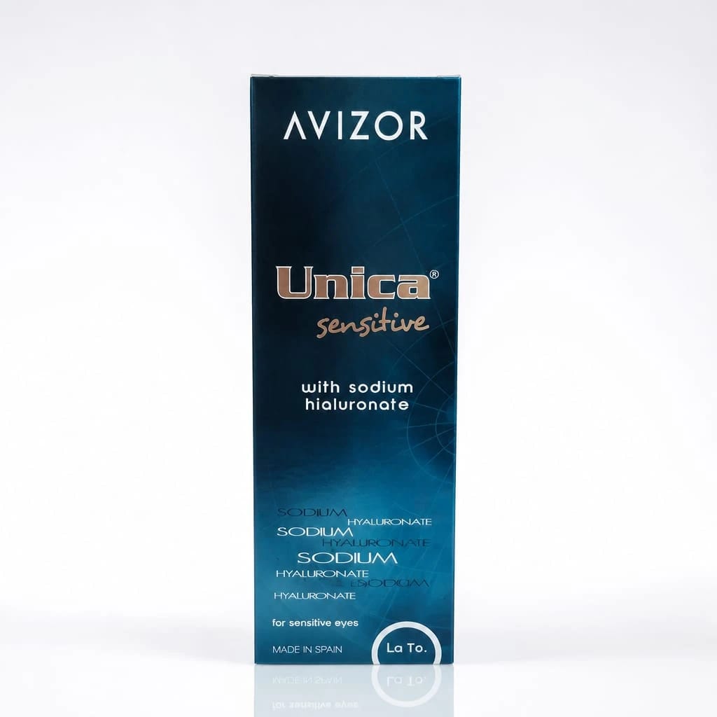unica contact lens solution for sensitive eyes 350ml