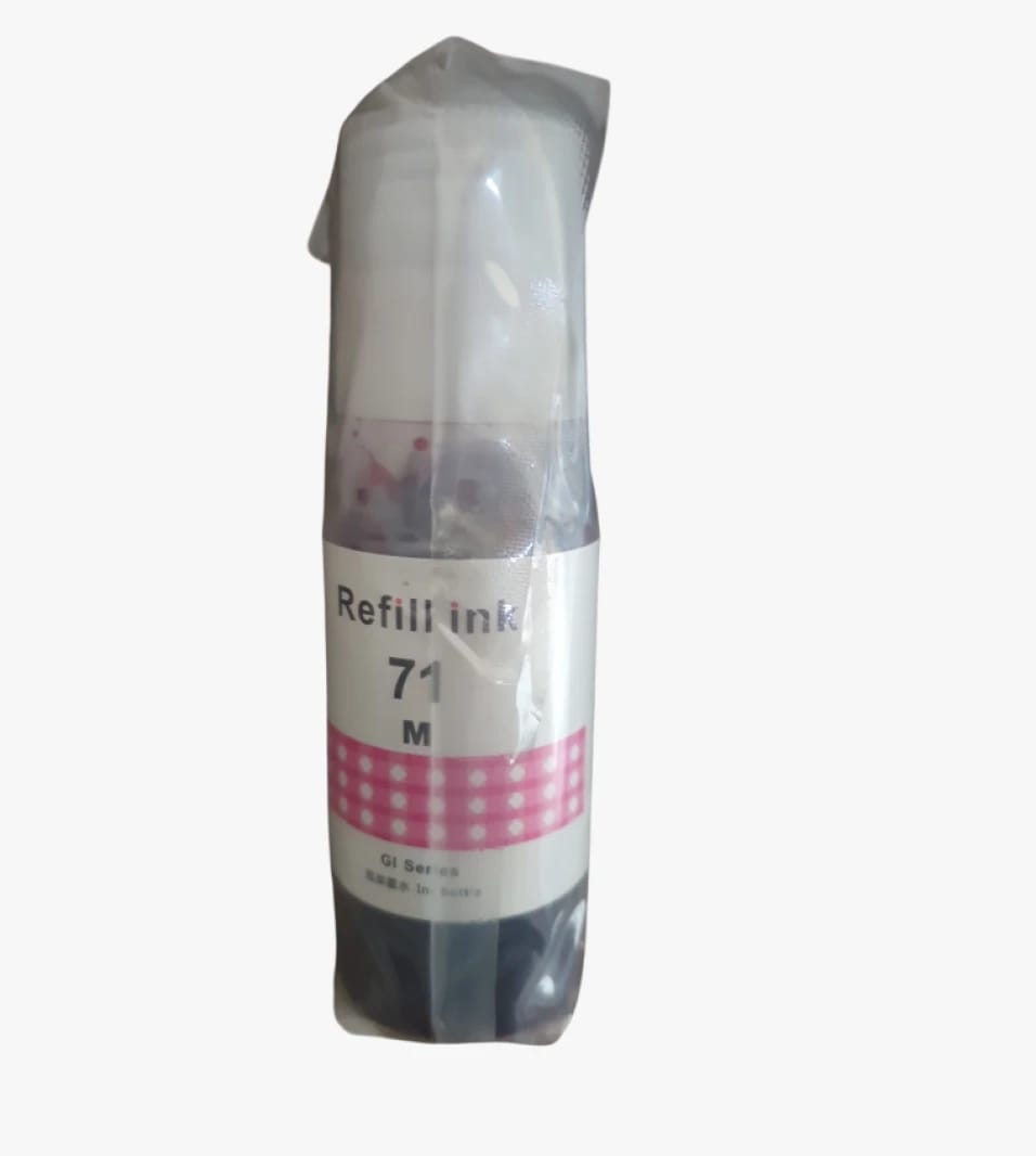 Printer Refill Ink for Color Printers Model 71 M, Perfect for Offices and Schools with High Capacity and Quality