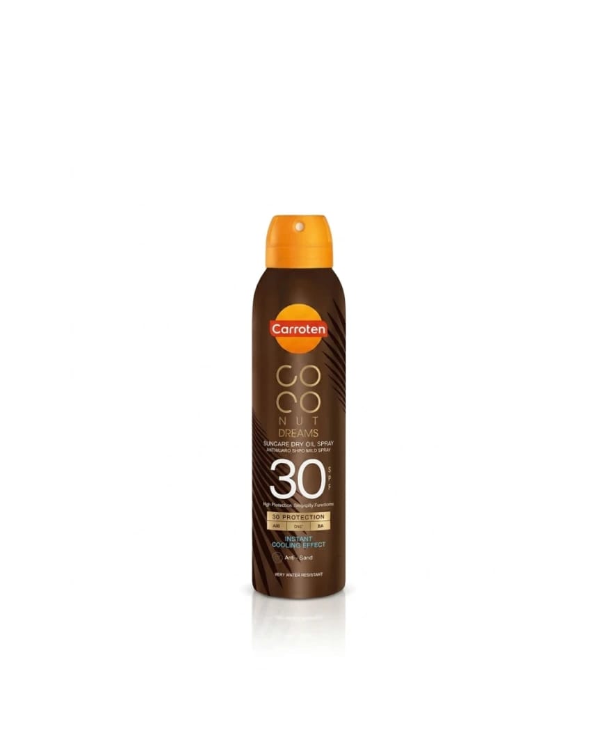 كروتين دريمز واقي شمس جاف بزيت جوز الهند 150 مل - SPF30