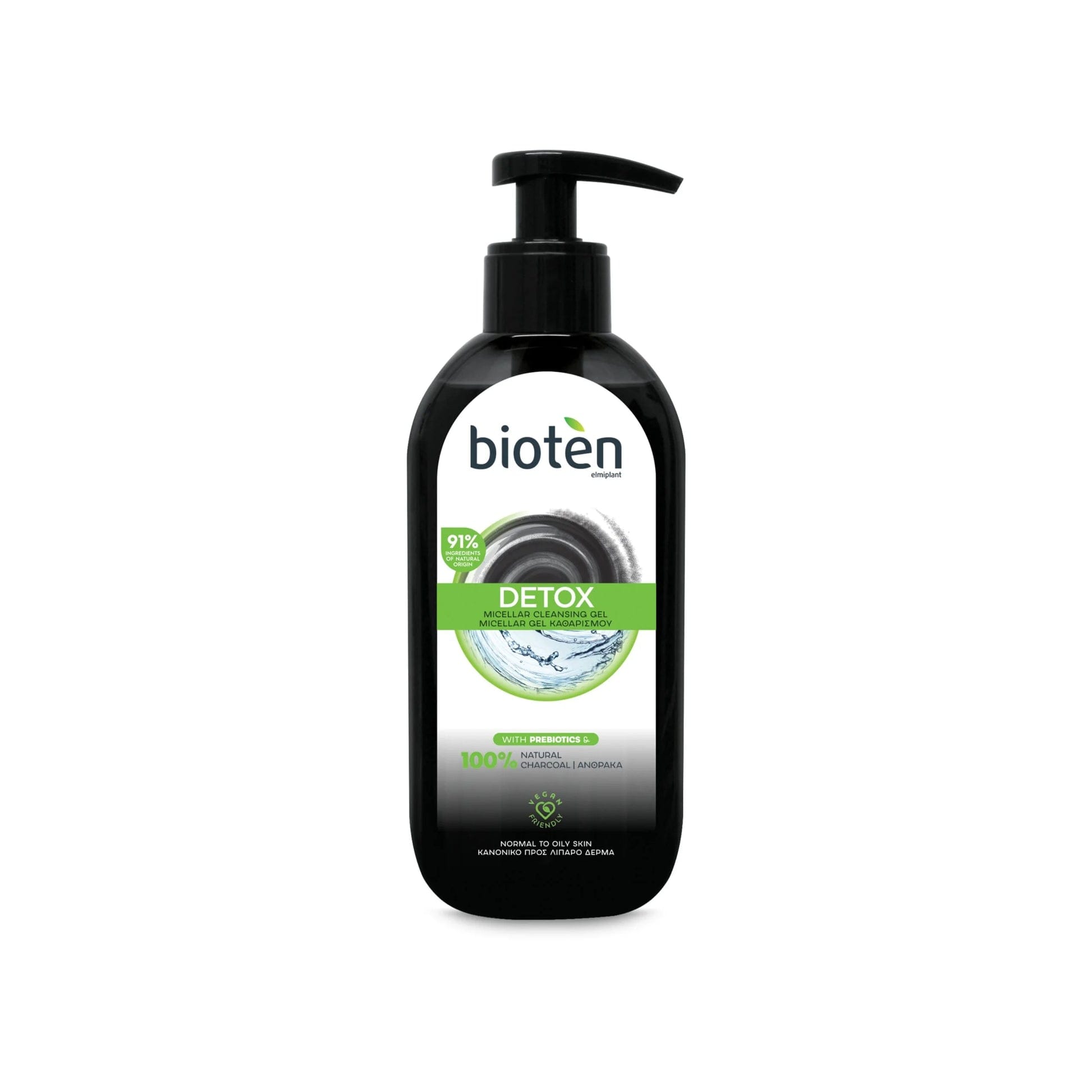 Bioten Detox Cleansing Gel with Charcoal 200ml