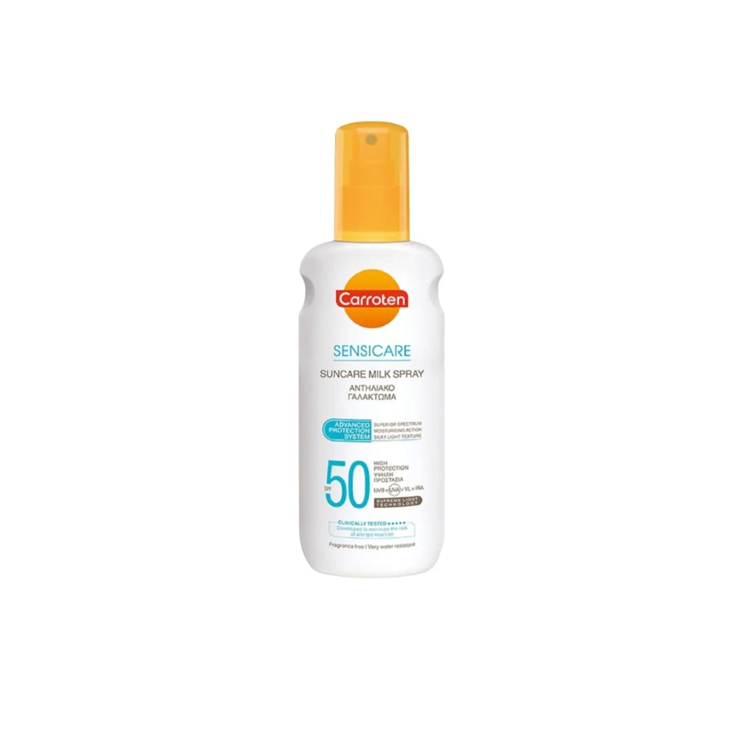 Carroten Sensicare سبري حليب العناية بالشمس - 200 ملي لتر - SPF50+