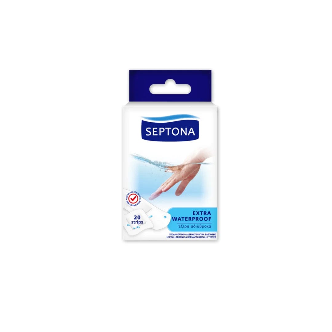 SEPTONA Medicare Extra Waterproof Plasters - 20 Strips