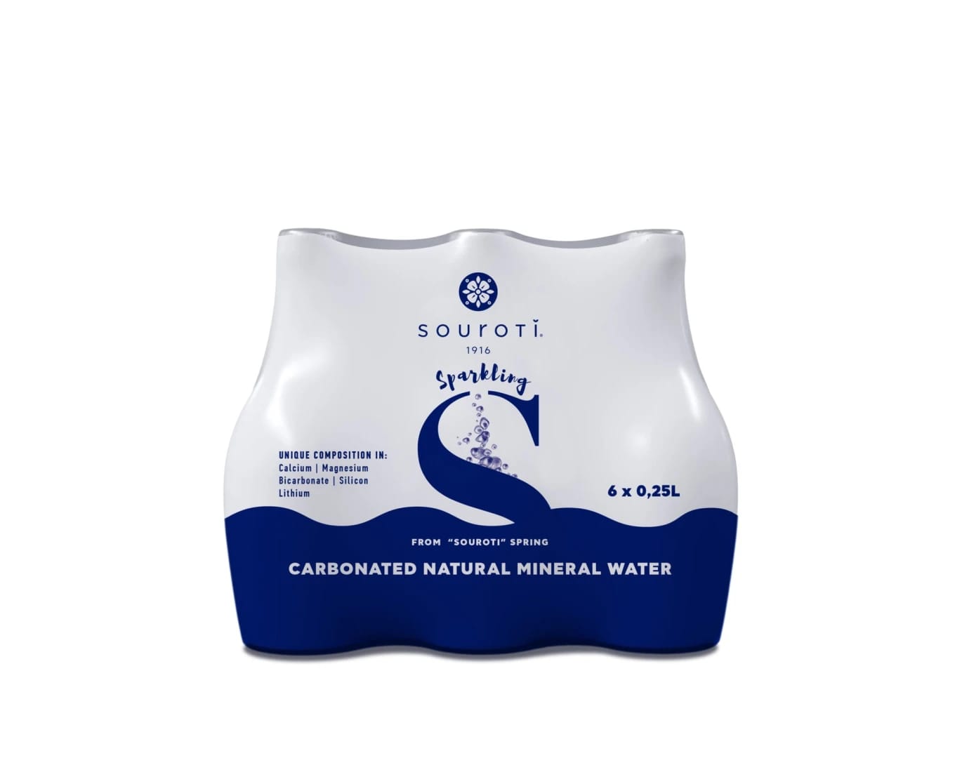 SOUROTI 6 Pack Shrink 6X250ml - Plain