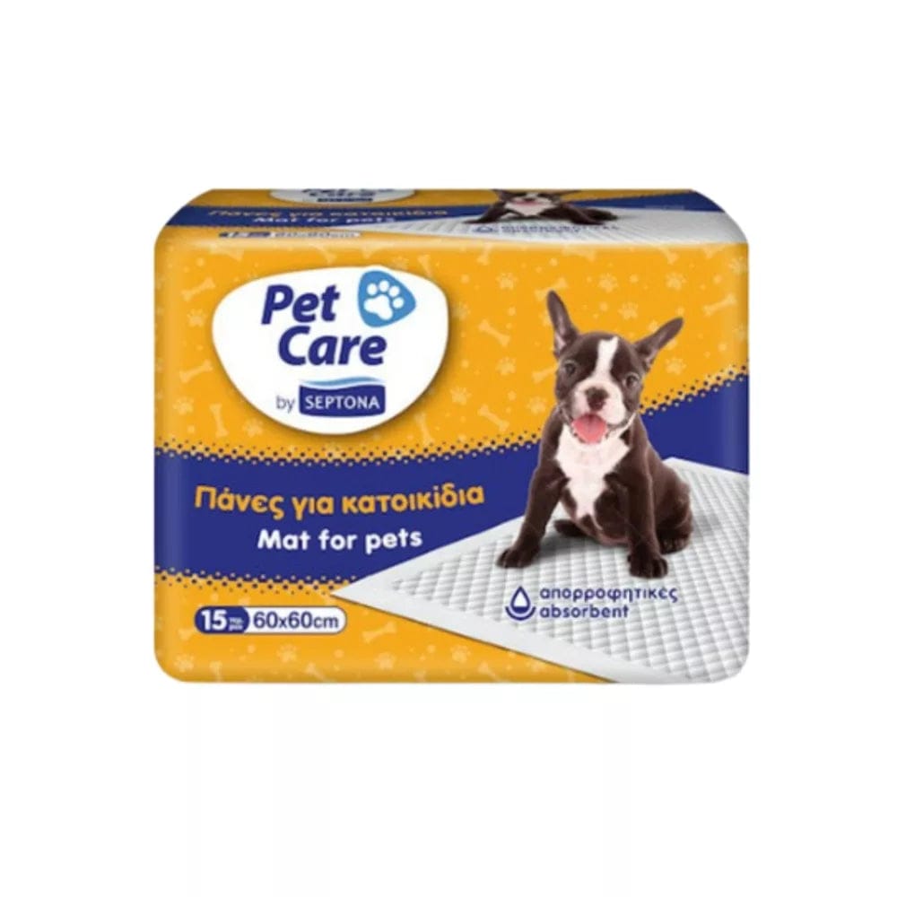 Septona Pet Underpads 60x60cm, 15 Pieces