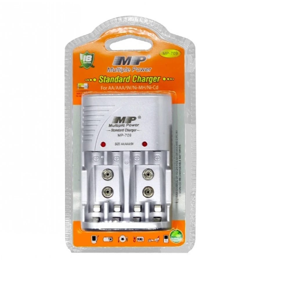 Multi-function Battery Charger for AA/AAA/9V Ni-MH/Ni-Cd