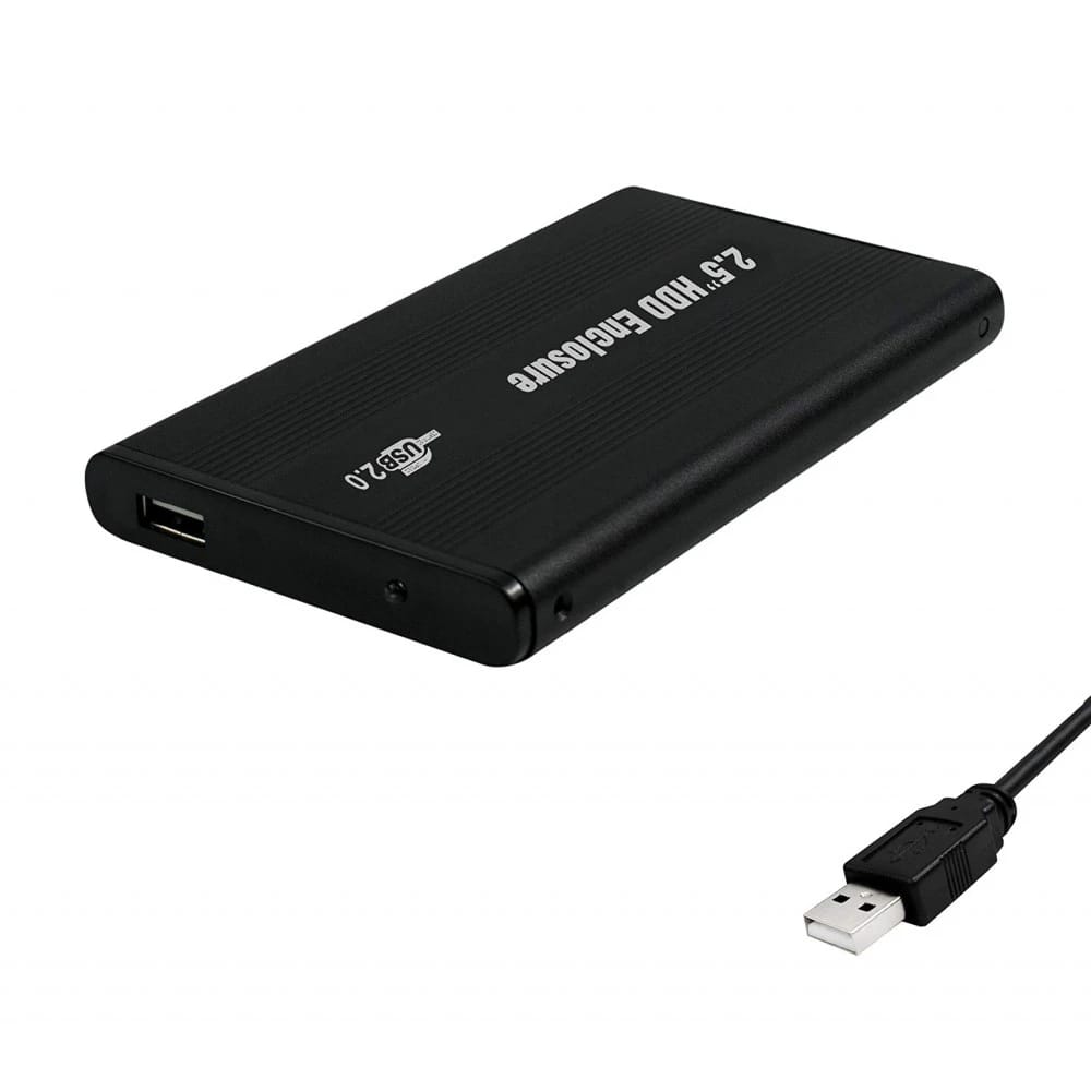 USB External Portable ATA IDE 2.5 Hard Drive Enclosure