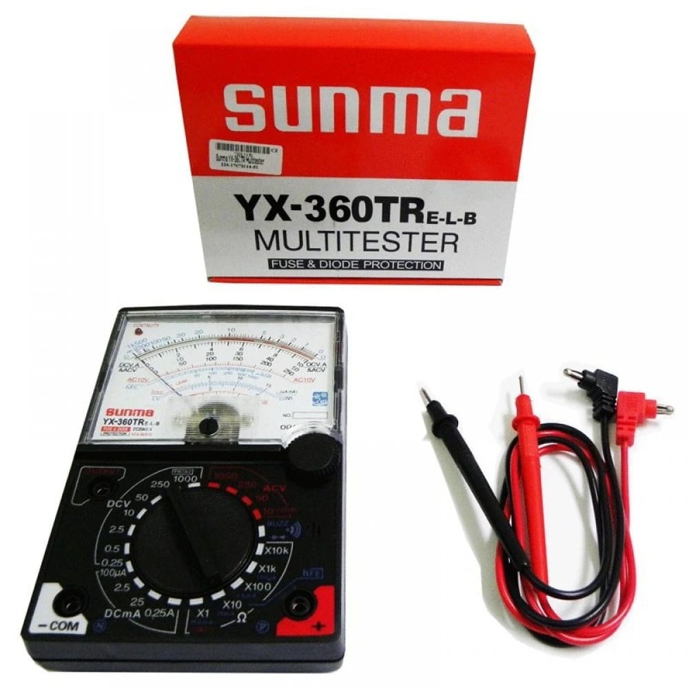 Sunma Analog Multitester YX-360TR E-L-B