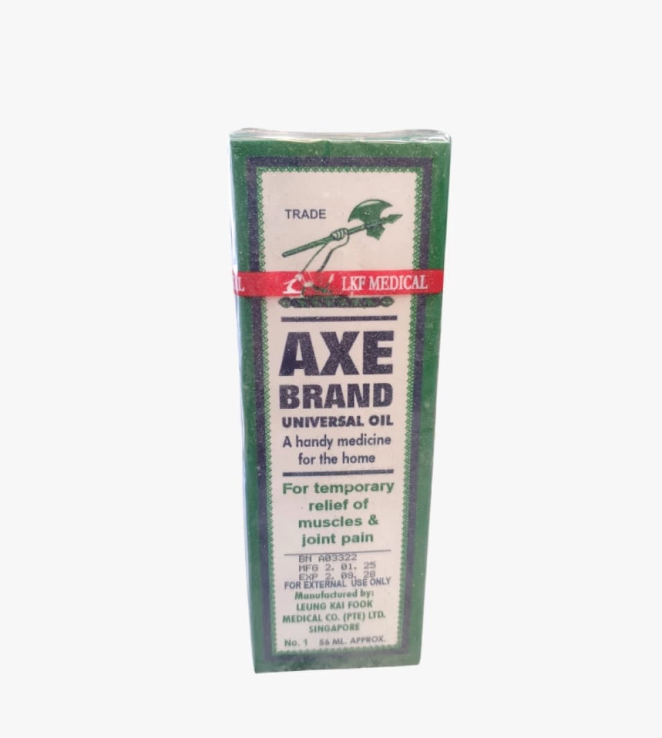 Axe Brand Universal Oil for Temporary Relief of Muscle and Joint Pain for All Ages, Trusted Medicine Heritage