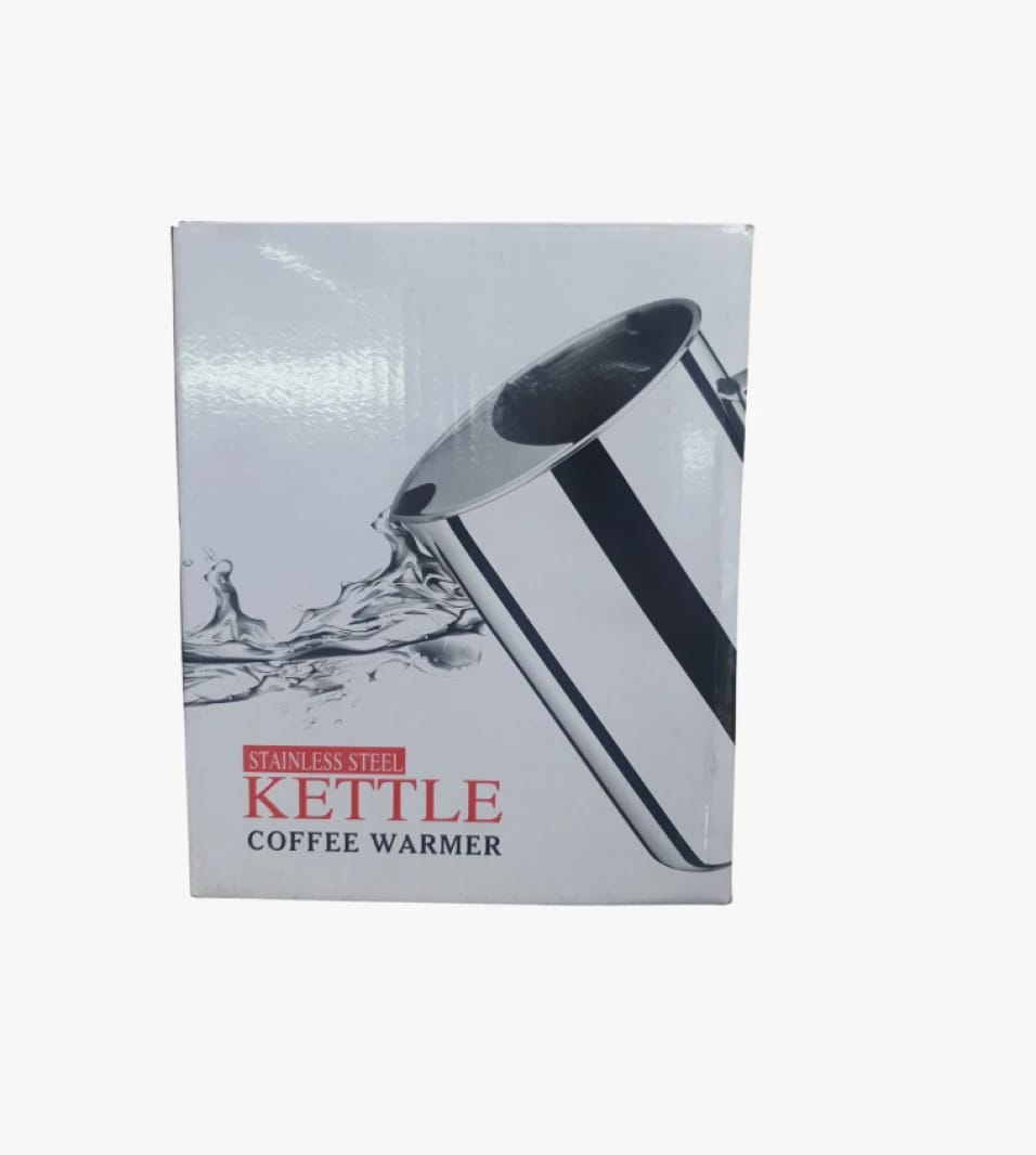 Stainless Steel Electric Kettle Coffee Warmer with Elegant Design for Everyone, Practical Daily Product