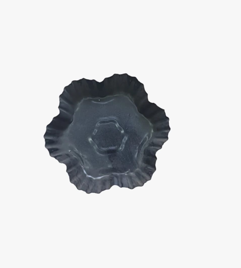Decorative Metal Tray with Floral Design, Perfect Luxury Gift for Unique Interior Decor Enthusiasts.