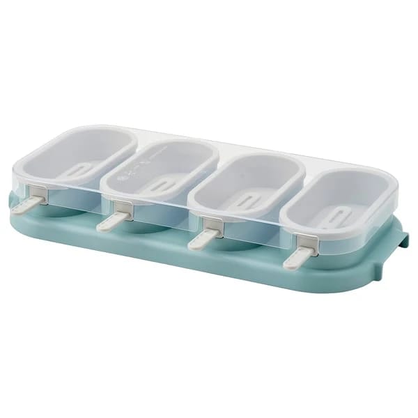 Ice Lolly Maker, Light Turquoise/Light Grey