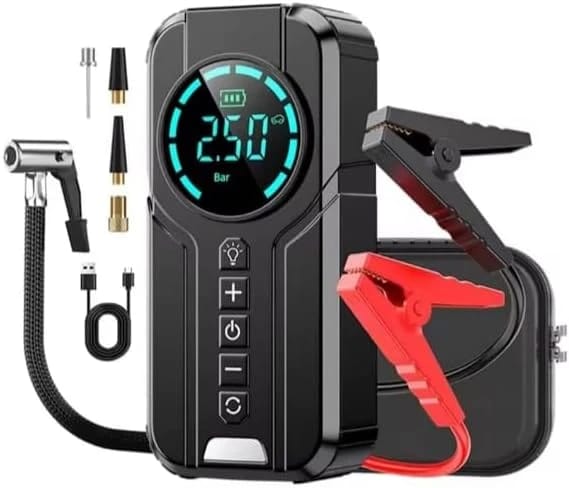 Smart Car Air Pump with Digital Display