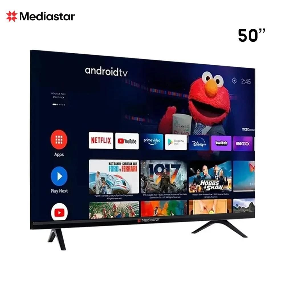 Media Star 50 Inch Smart TV with Built-in Receiver MS5015/4K