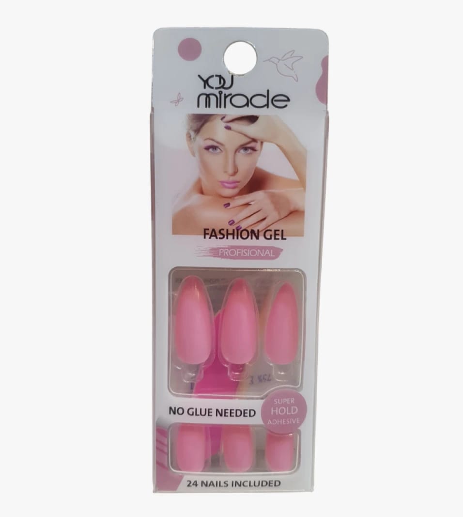 You Miracle Fashion Gel Nails, Professional Design, Perfect for Stylish and Fashion-Forward Women.