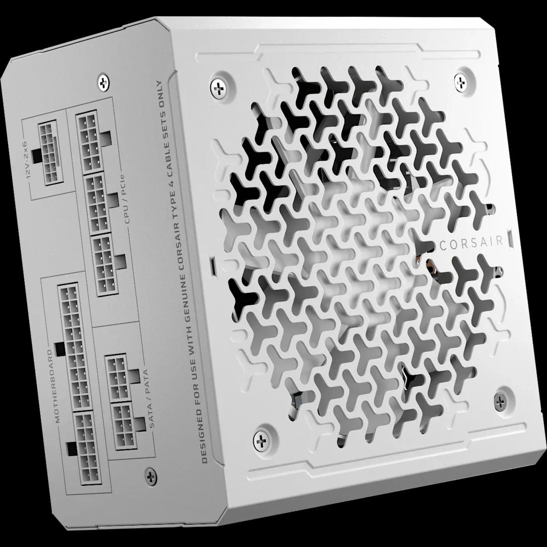 مزود طاقة CORSAIR RMe Series RM850e بقوة 850 واط – وحدات كاملة الوظائف وضوضاء منخفضة – أبيض
