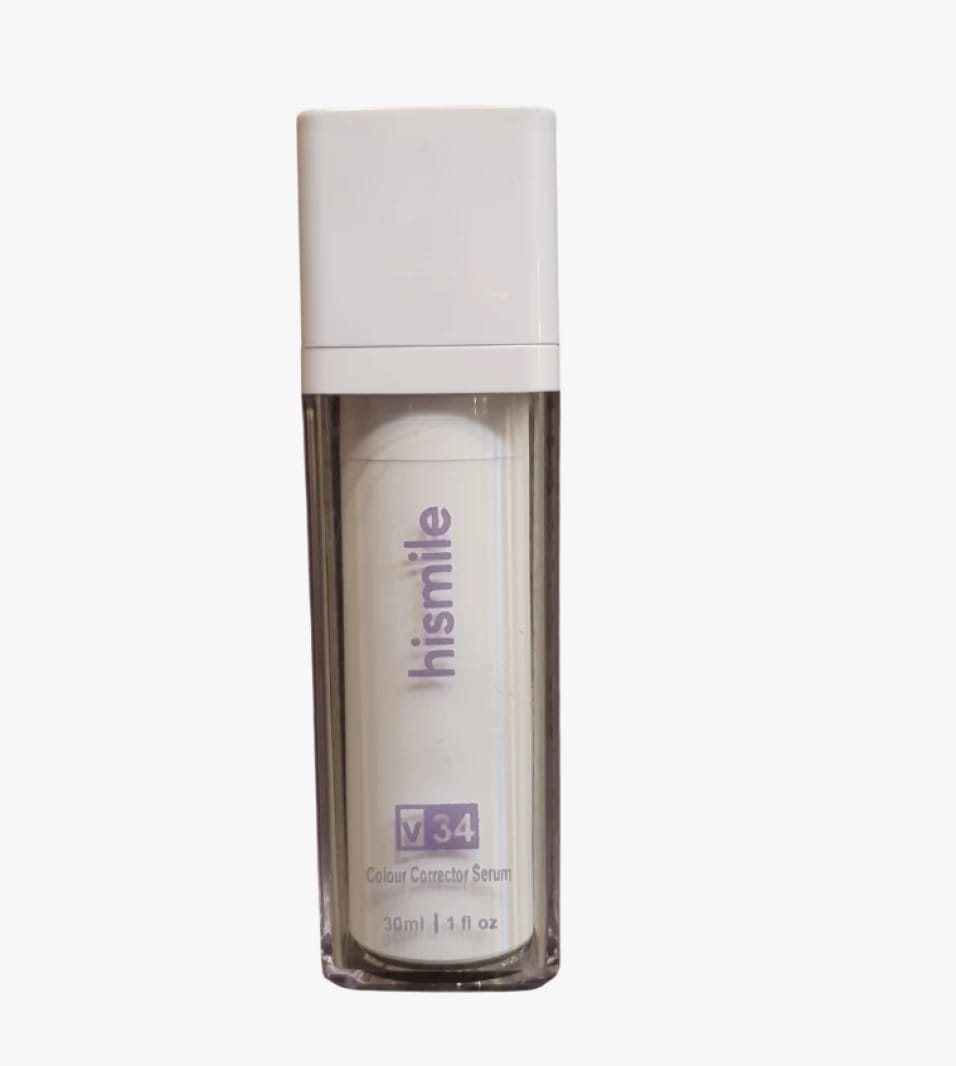 Hismile V34 Color Corrector Serum For Perfecting Bright, Radiant Smiles Ideal For Both Men And Women