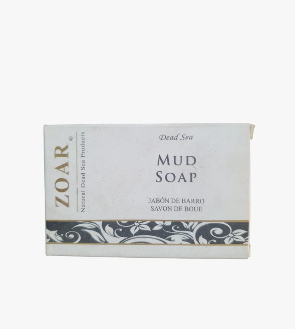 ZOAR Natural Dead Sea Mud Soap for Massage and Deep Cleansing Skincare for All Skin Types