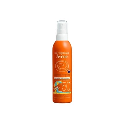 بخاخ أفين عالي الحماية للأطفال SPF50+ 200 مل
