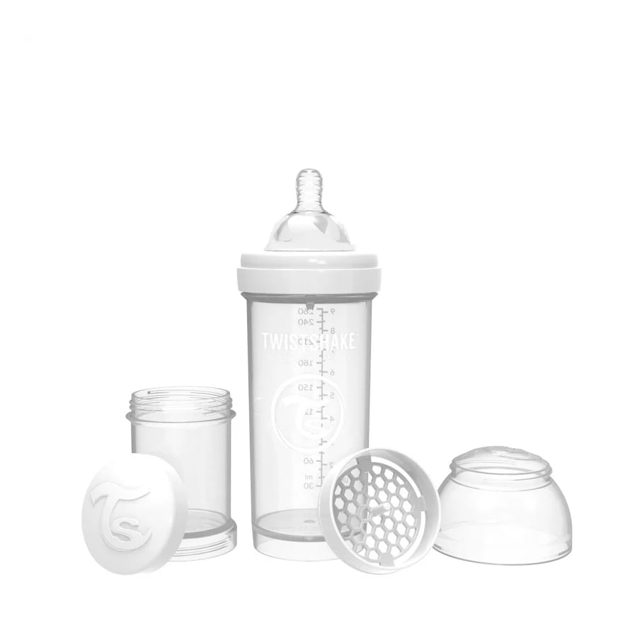 Twistshake Anti-Colic Bottle 260ml White