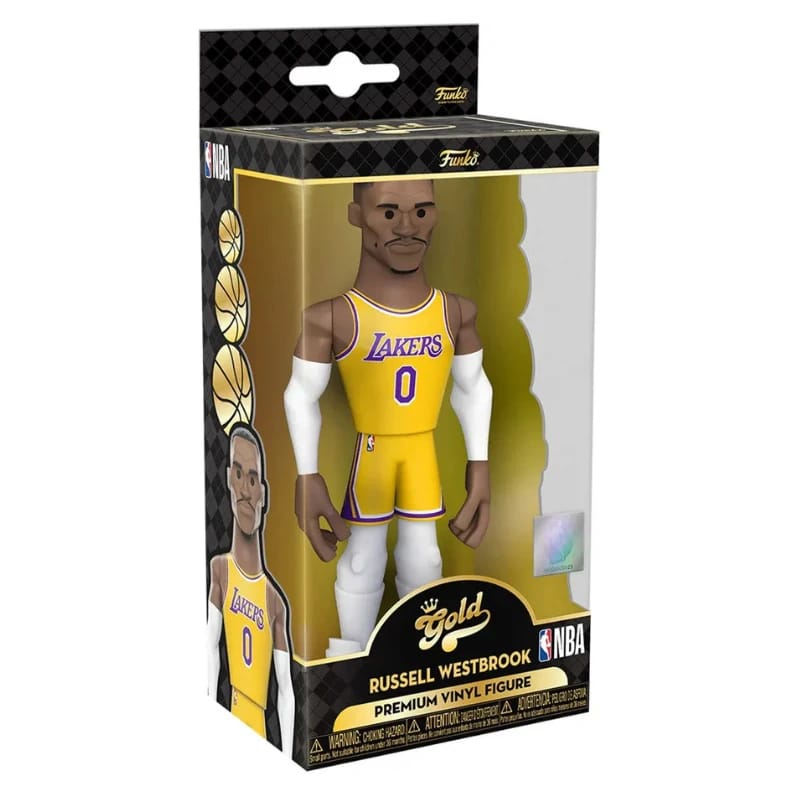 فنكو - بوب! 5 بوصة ذهب NBA: ليكرز | راسل ويستبروك (إصدار المدينة 2021)
