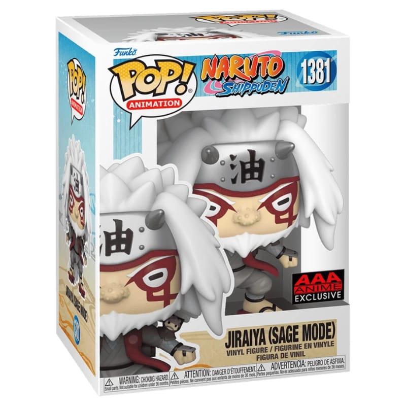 Funko Exclusive Pop! Animation: Naruto Shippuden | Jiraiya (Sage Mode)