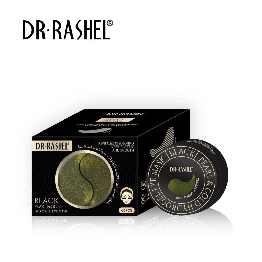 Dr. Rashel Black Pearl & Gold Eye Mask