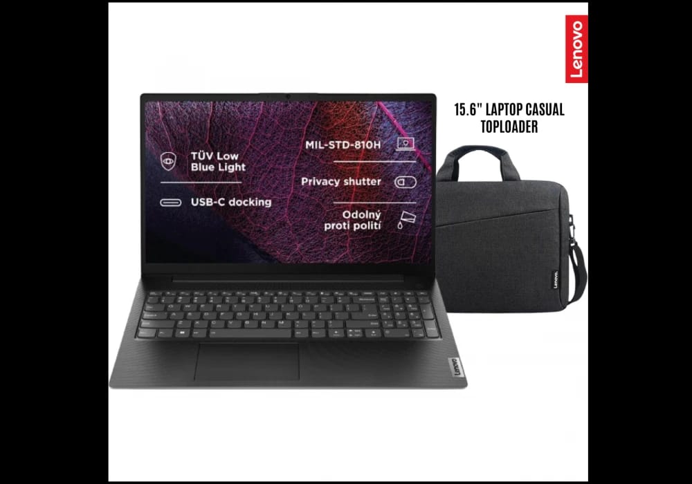 Laptop Lenovo V15 Gen 5 i with Intel Core i5, 16GB DDR5, 512GB SSD, 15.6" FHD