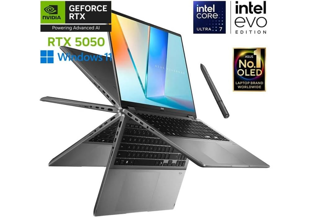 ASUS Vivobook 16 Flip Laptop (TP3607SH)