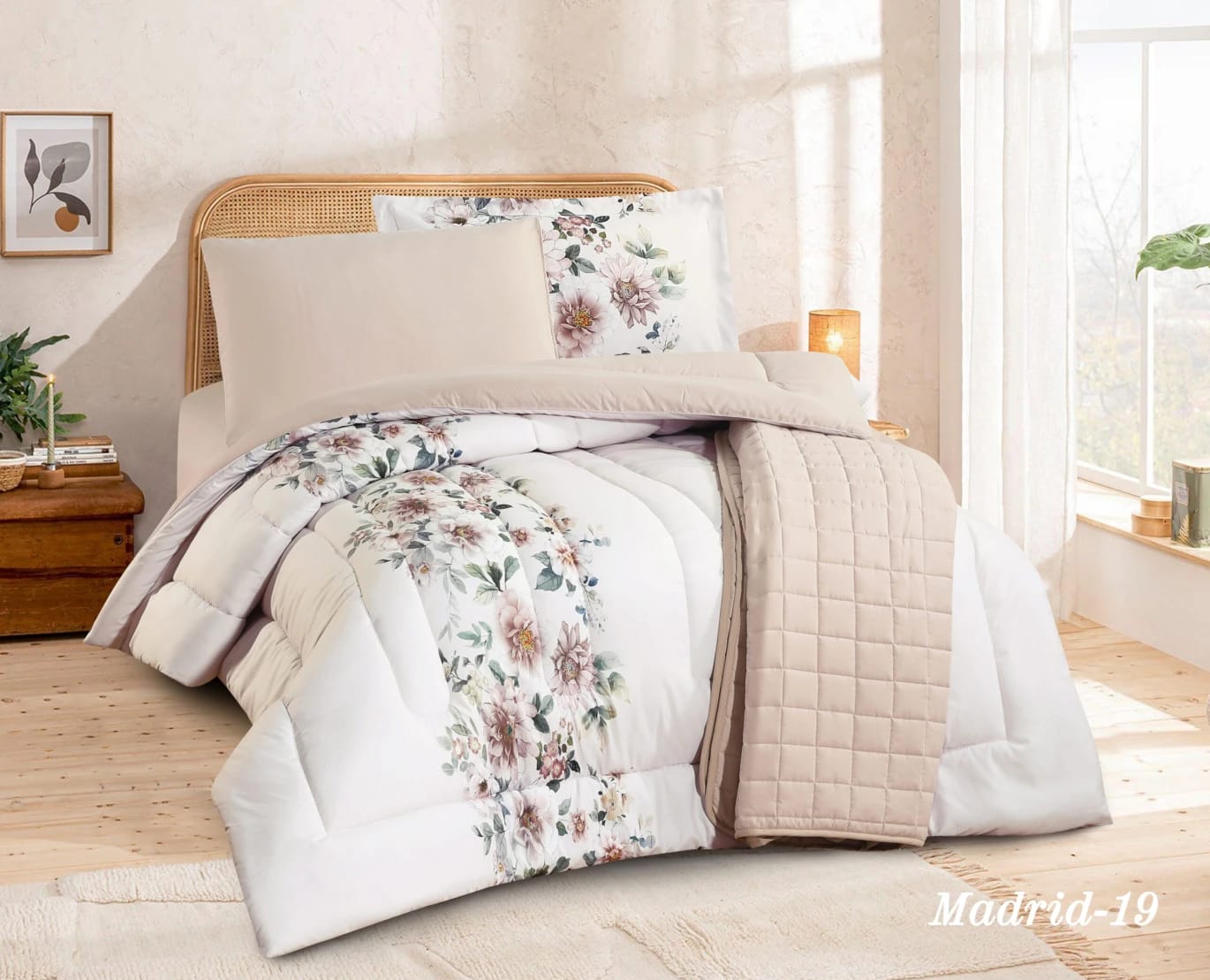 MADRID Comforter Twin Size 5 Piece Set
