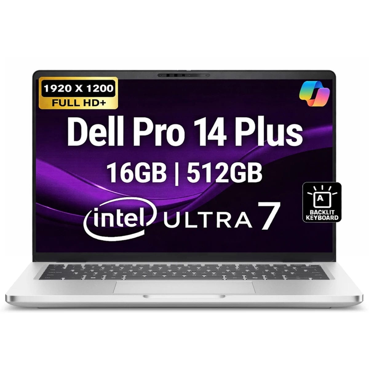 Dell Pro 14 Plus PB14250 (2026) AI Capable PC with Intel® Ultra 7 Gen II