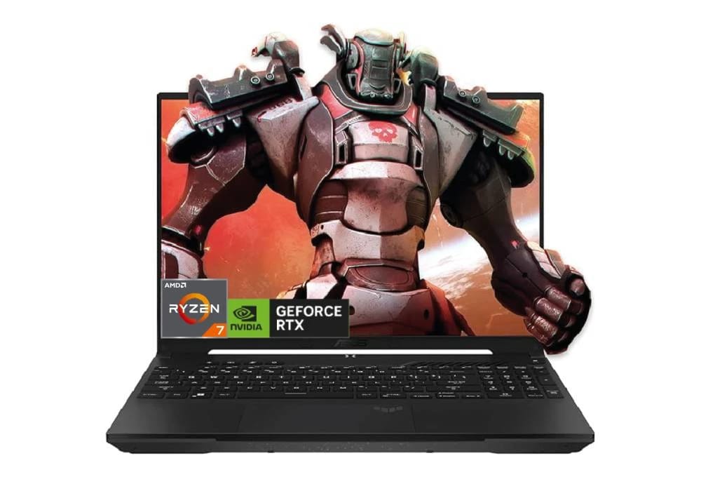 ASUS TUF GAMING A16 Laptop, AMD Ryzen™ 7 170, NVIDIA® GeForce RTX™ 4050, 16GB DDR5, 512GB SSD, 16" FHD+ 144Hz - Mecha Gray