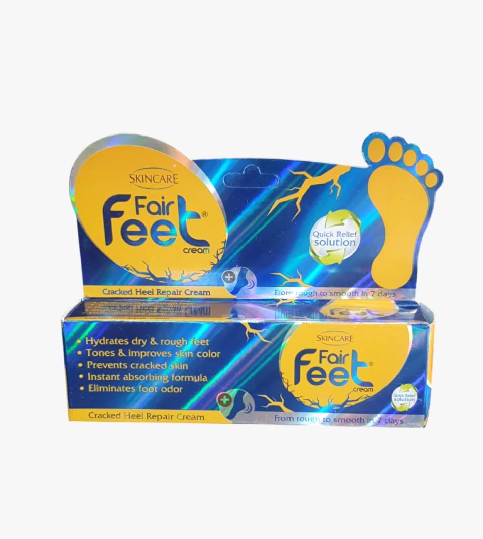 Fair Feet Skincare Cream for Smoothing Dry and Cracked Feet with an Effective Hydrating and Soothing Formula