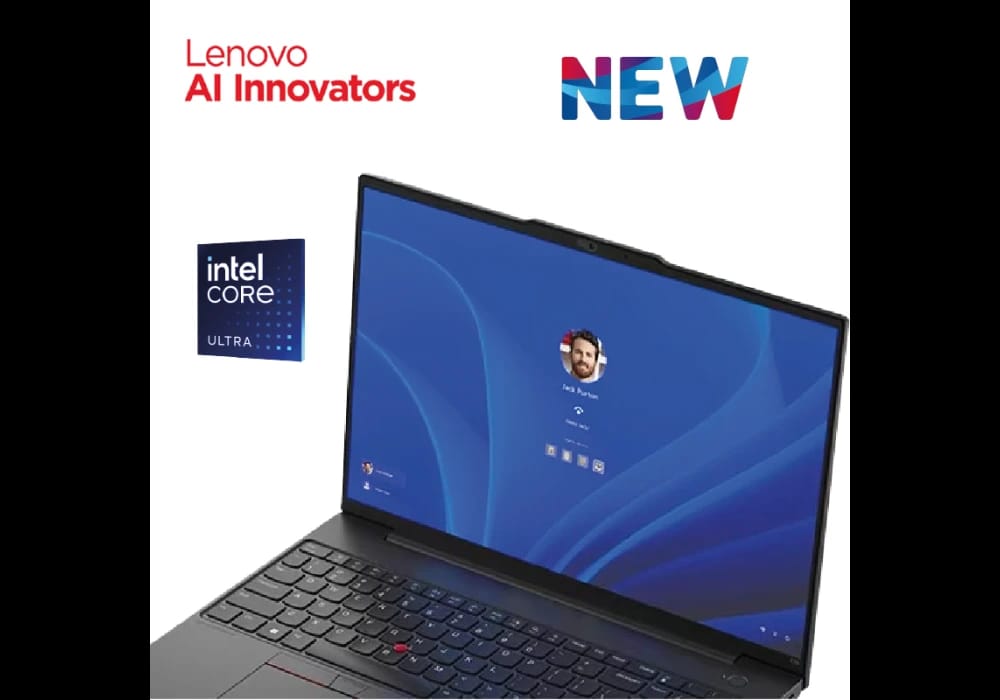 AI Business Laptop Lenovo ThinkPad E16 Gen 3 | Intel® Core™ Ultra 5 225U, 16GB DDR5, 512GB SSD, 16" WUXGA IPS