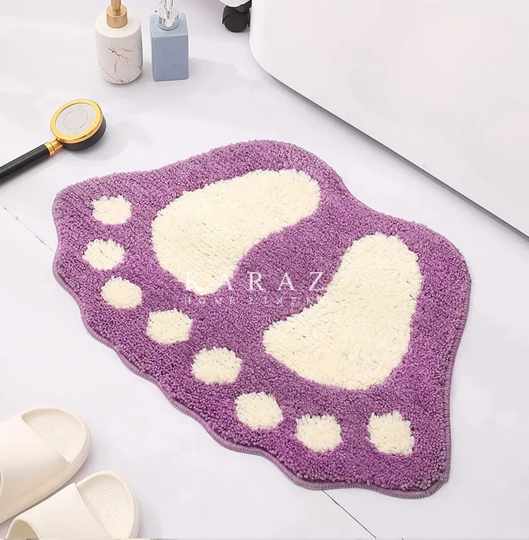 Soft Polyester Bath Mat (40x60cm) - Absorbent & Anti-Slip