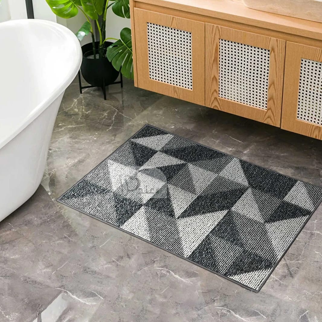Moquette Bath Mat Soft Microfiber Anti-Slip (60X90cm)